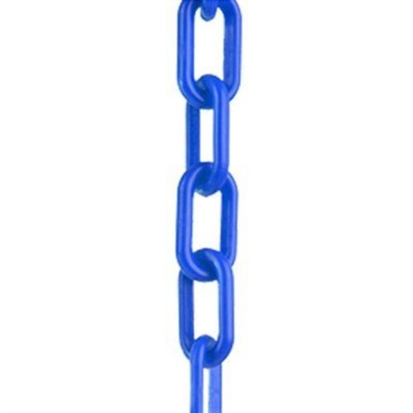Nmc Plastic Chain, 2"x50Ft, Blue PC2B50